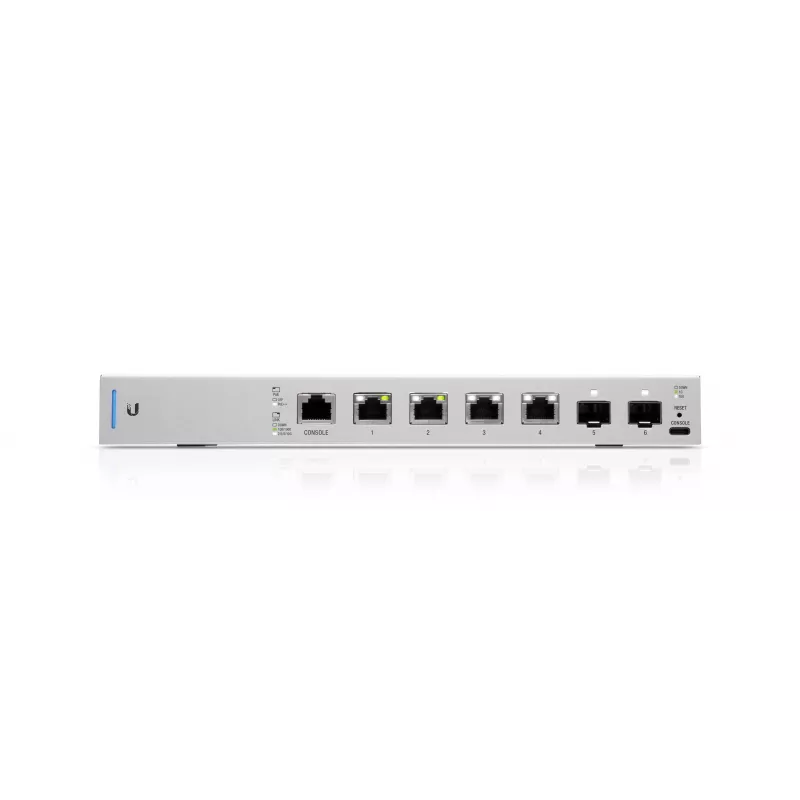 Ubiquiti UniFi Switch US-XG-6POE - Switch Gerido - 4 x 100/1000/2.5G/5G/10GBase-T (PoE++)