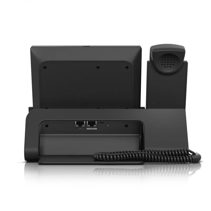 Ubiquiti UniFi Talk UTP-G3-Touch-Enterprise telefone de secretária VoIP com ecrã tátil, preto, Wi-Fi