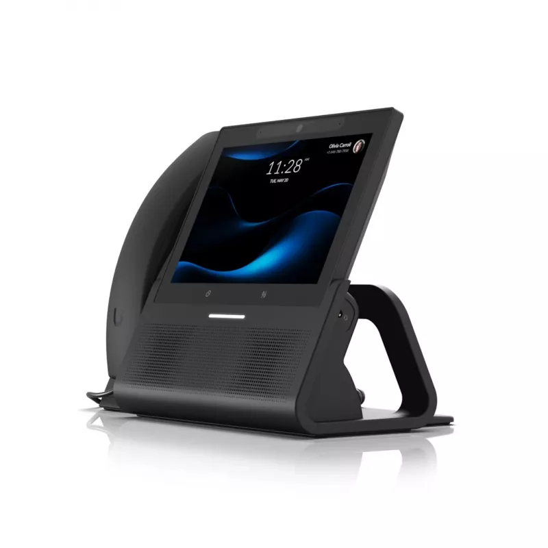Ubiquiti UniFi Talk UTP-G3-Touch-Enterprise telefone de secretária VoIP com ecrã tátil, preto, Wi-Fi