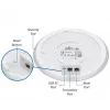 Ubiquiti UniFi UAP-AC-SHD – Ponto de acesso Dual-Band 802.11ac Wave 2 4x4 MU-MIMO