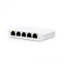 Switch Ubiquiti UniFi USW Flex Mini 5 portas gerido Gigabit PoE branco