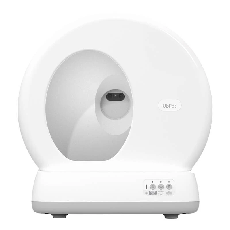 Caixa de areia autolimpante inteligente para gatos UBPet UCAT C10 Pro com câmara