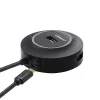 Hub UGREEN 4-em-1 USB 2.0 (20777) - preto