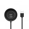 Hub UGREEN 4-em-1 USB 2.0 (20777) - preto