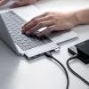UGREEN 60559 hub USB-C 5 em 2 para MacBook Pro/Air, USB-C PD 100W, HDMI 4K, 3x USB 3.0