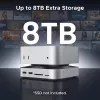 UGREEN 65487 USB-C 11-in-1 Docking Station para Mac Mini M4/M4 Pro com slot M.2-SSD, Space Grey