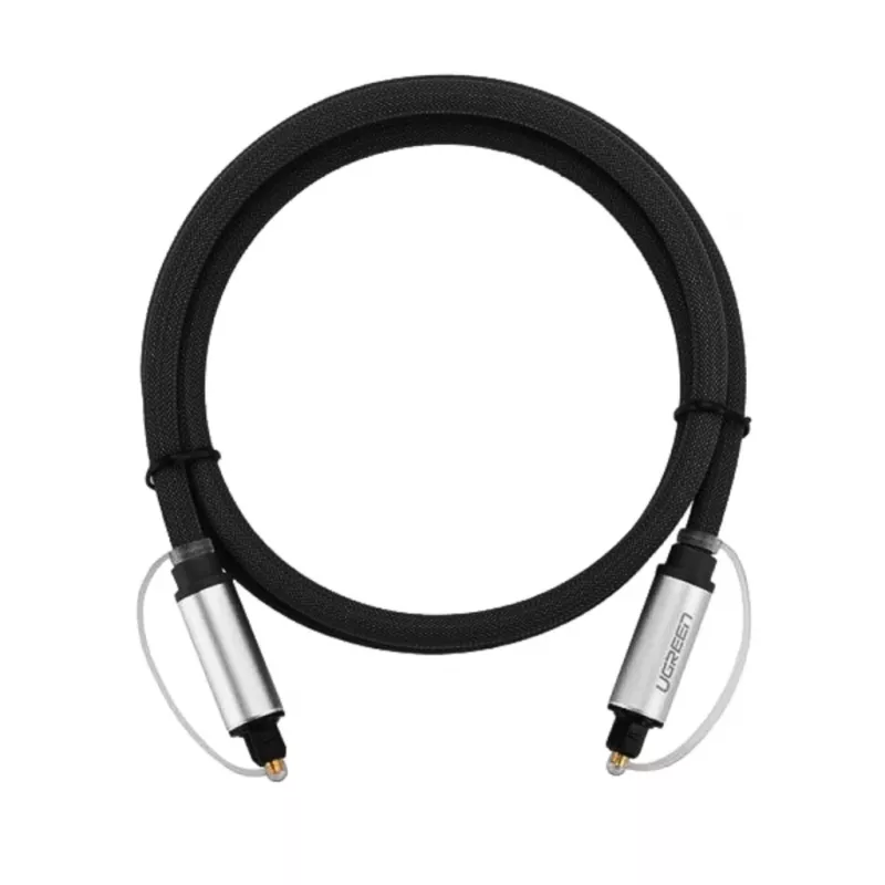 Ugreen AV108 10540 Cabo de Áudio Ótico Digital Toslink/SPDIF 2m Cinzento