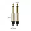 Cabo UGREEN AV128 10639 mono TS 6,35mm jack para 6,35mm jack 3m - cinzento