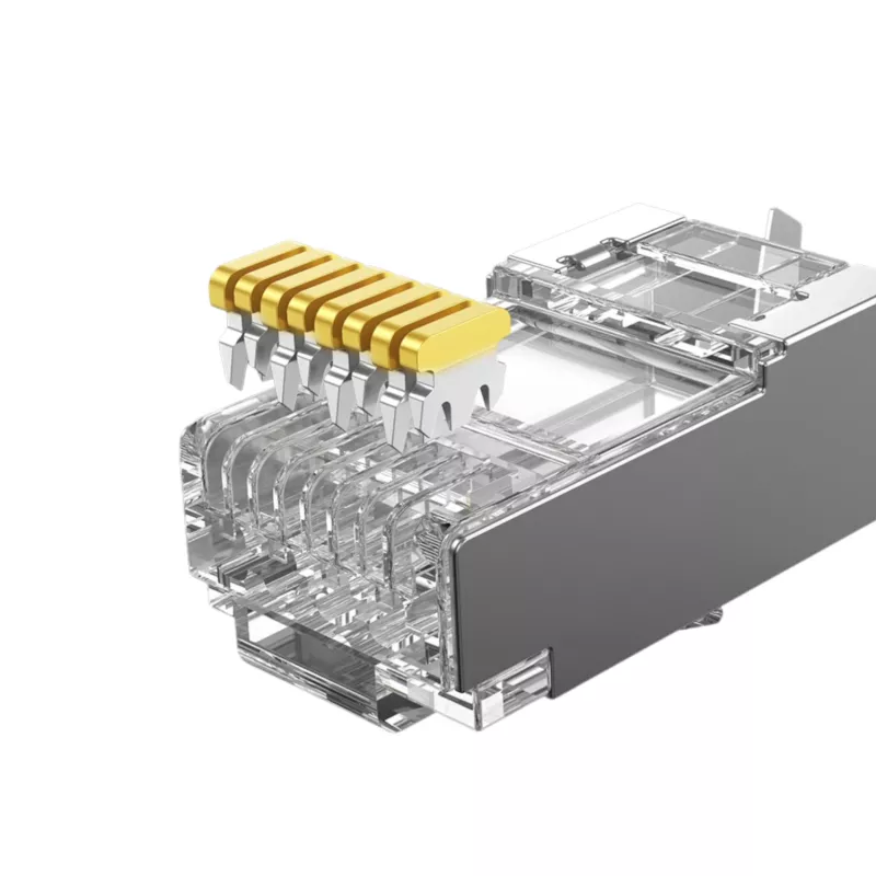 Fichas modulares RJ45 blindadas UGREEN Cat 7 pack de 10