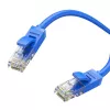 Cabo patch Ethernet UGREEN Cat6 RJ45 0,5 m azul - cabo de rede LAN 1 Gbit/s 250 MHz