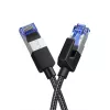 UGREEN Cabo Ethernet Cat8 de nylon entrançado - 40Gbps com conectores modulares - 3m
