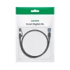UGREEN Cabo Ethernet Cat8 com trança de nylon - 40Gbps com fichas modulares - 5m