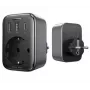 UGREEN CD314 carregador GaN 30W com 2 USB-A, 1 USB-C e 1 tomada AC, ficha EU, preto