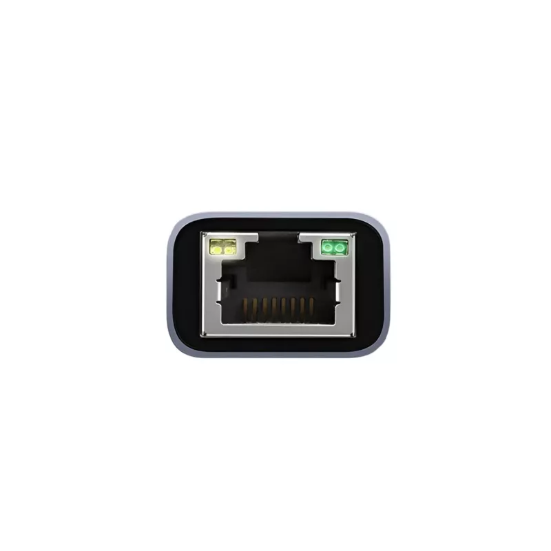 Adaptador UGREEN CM199-50737 Type-C para Gigabit Ethernet - prateado