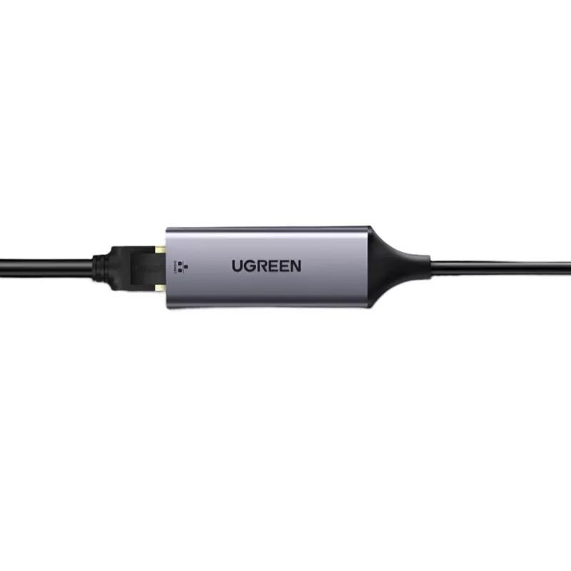 Adaptador UGREEN CM199-50737 Type-C para Gigabit Ethernet - prateado