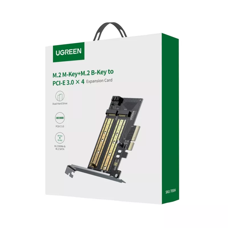 UGREEN CM302 Placa adaptadora M.2 NVMe para PCIe 3.0 x4