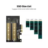 UGREEN CM302 Placa adaptadora M.2 NVMe para PCIe 3.0 x4