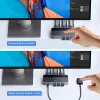 Comutador KVM UGREEN CM664 HDMI 2x1 4K@60Hz preto