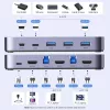 Comutador KVM UGREEN CM664 HDMI 2x1 4K@60Hz preto