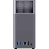 UGREEN DH2300 + 2x 6 TB Seagate IronWolf HDD pacote (preto)