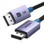 Cabo DisplayPort 2.1 macho-macho UGREEN 16K entrançado 3M