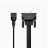 UGREEN Adaptador de vídeo ativo DVI-D 24+1 para VGA (macho para fêmea) – preto