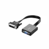 UGREEN Adaptador de vídeo ativo DVI-D 24+1 para VGA (macho para fêmea) – preto