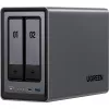 UGREEN DXP2800+ 2x Seagate IronWolf HDD Bundle - NAS de 2 baías com Intel Celeron N5105, 8GB DDR4, 2x 2,5GbE, incl. 2x 4TB HDDs