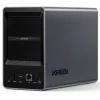 UGREEN DXP2800+ 2x Seagate IronWolf HDD Bundle - NAS de 2 baías com Intel Celeron N5105, 8GB DDR4, 2x 2,5GbE, incl. 2x 4TB HDDs