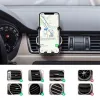UGREEN Suporte de telemóvel para carro por gravidade preto (80539)