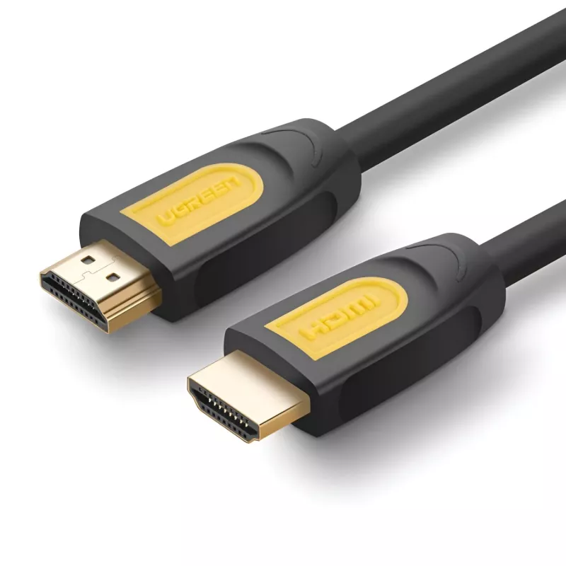 UGREEN HD101 cabo HDMI 2.0 4K 60Hz 2m preto-amarelo