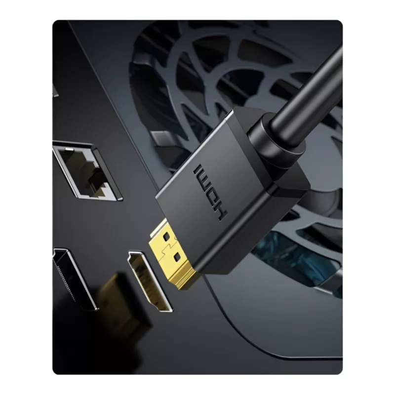 UGREEN HD106 Cabo HDMI para DVI, 2m, Preto, 1080p, Banhado a Ouro, Triplamente Blindado