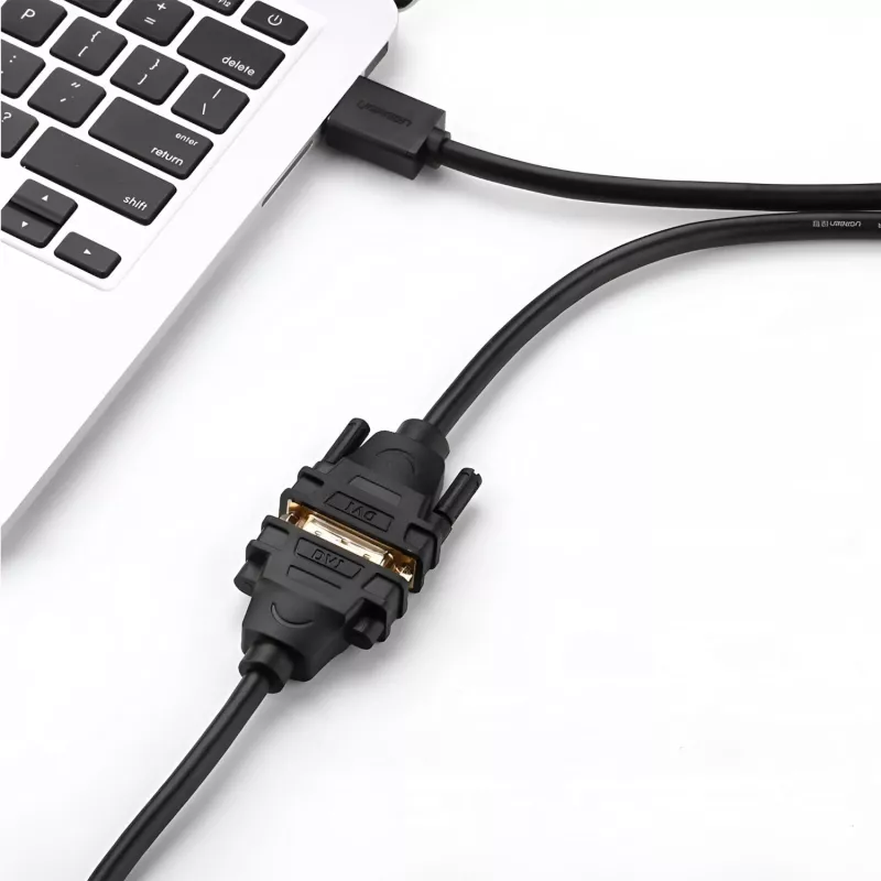 UGREEN HD106 Cabo HDMI para DVI, 2m, Preto, 1080p, Banhado a Ouro, Triplamente Blindado