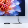 Cabo de extensão UGREEN HD165 HDMI 2.1 0,15 m - cinzento
