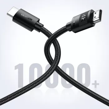 Cabo UGREEN HDMI 2.0 4K 2 m preto (HD119 40101)