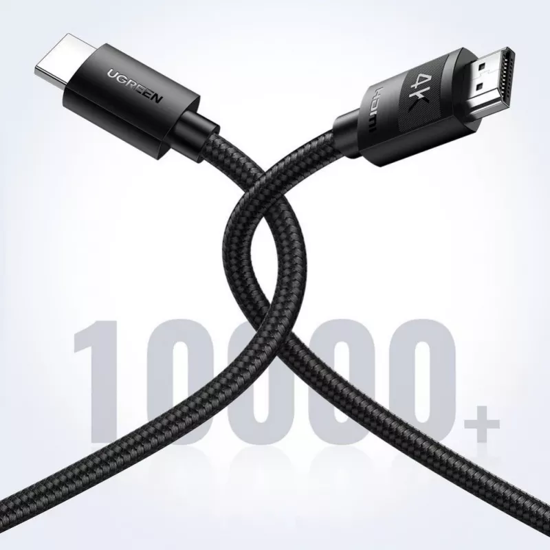 Cabo UGREEN HDMI 2.0 4K 2 m preto (HD119 40101)