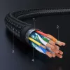 Cabo UGREEN HDMI 2.0 4K 2 m preto (HD119 40101)