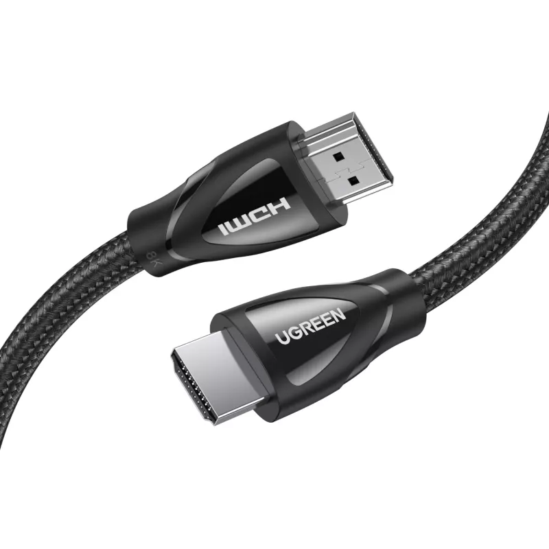 UGREEN Cabo HDMI 2.1, ficha macho para ficha macho, 5M (8K@60Hz | 4K@120Hz) – preto