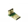 UGREEN Adaptador HDMI em ângulo 90 graus para baixo 4K 60Hz HD112 preto