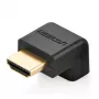 UGREEN Adaptador HDMI em ângulo 90 graus para baixo 4K 60Hz HD112 preto