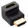 Adaptador UGREEN HDMI macho para fêmea HD112 preto