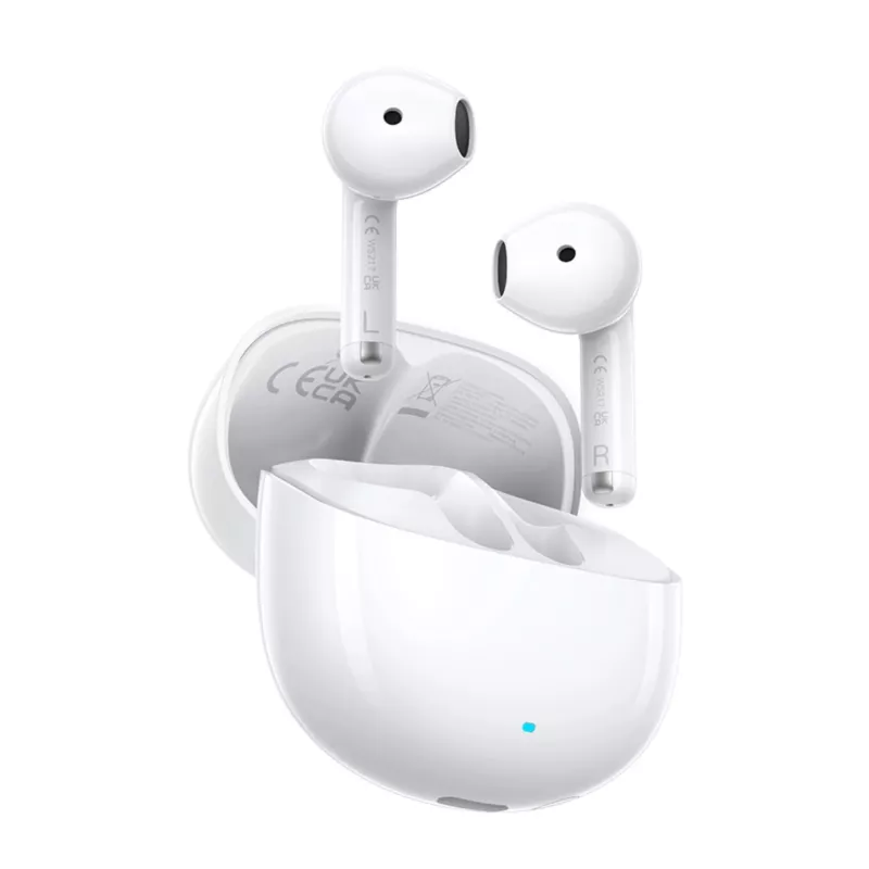 Auscultadores True Wireless Semi-In-Ear UGREEN Lightbuds Basic, Bluetooth 5.3, 30h de bateria, IPX5, Branco