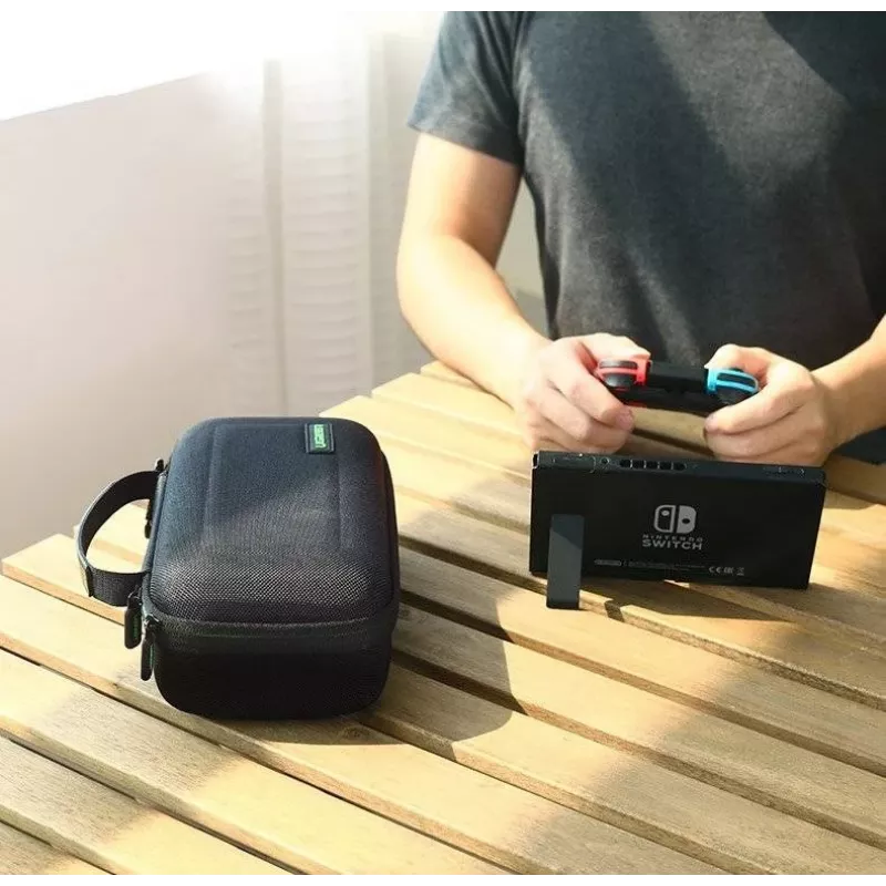 Capa de proteção UGREEN LP145 para Nintendo Switch, estojo rígido EVA, Oxford preto