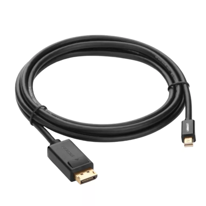 UGREEN Cabo Mini DisplayPort para DisplayPort 1,5 m preto