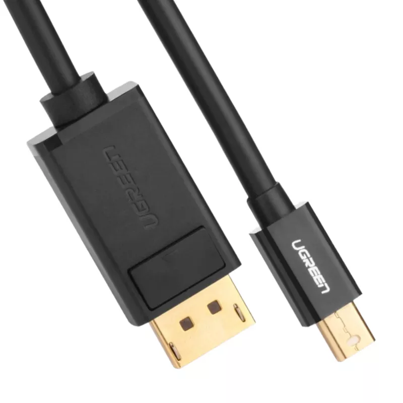 UGREEN Cabo Mini DisplayPort para DisplayPort 1,5 m preto