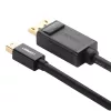 UGREEN Cabo Mini DisplayPort para DisplayPort 1,5 m preto