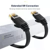 Cabo Ethernet plano UGREEN NW102 Cat6 U/UTP 1m - Preto