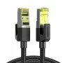 Cabo de rede UGREEN NW150 Cat 7 Ethernet 1m - preto