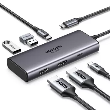 UGREEN Revodok Pro 206 Hub USB-C 6 em 1 (15852)