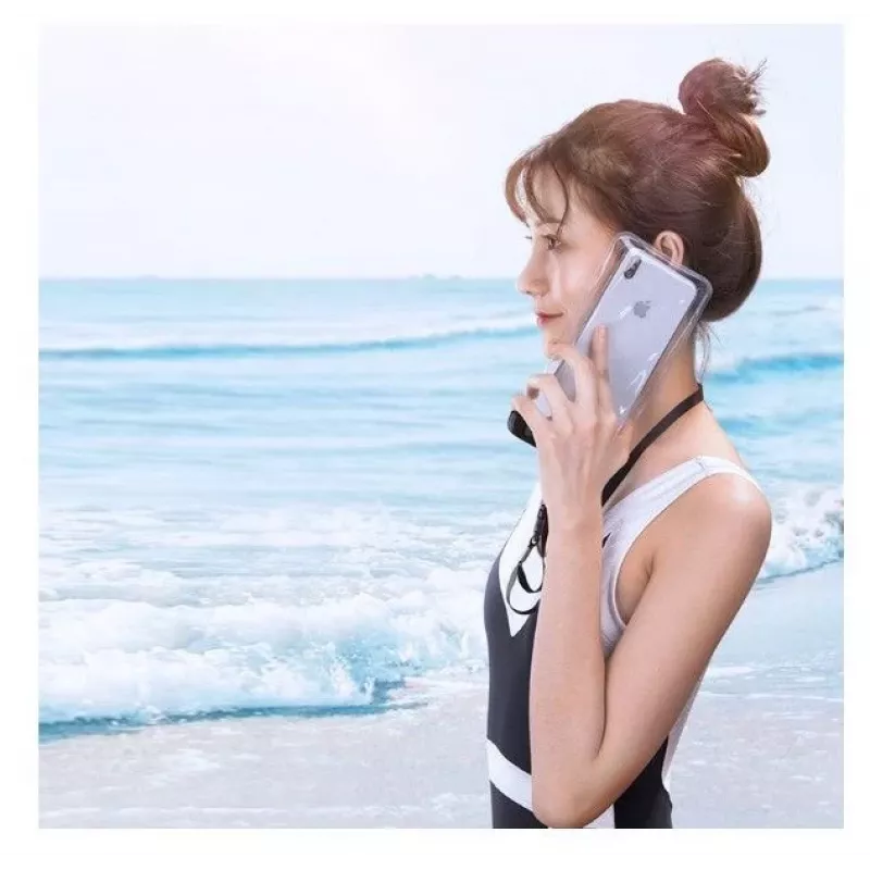 UGREEN Bolsa Universal Impermeável para Telemóvel IPX8 até 30m Preto